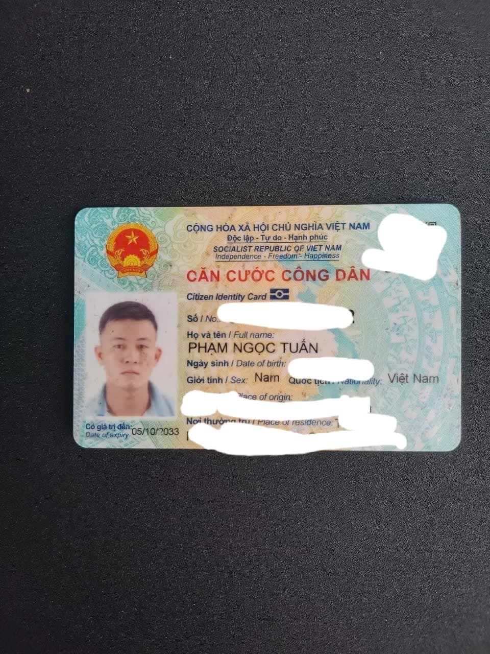 Rơi ví, mất giấy tờ tùy thân