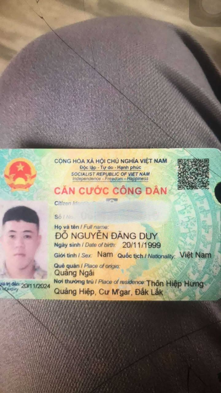 Mất cccd