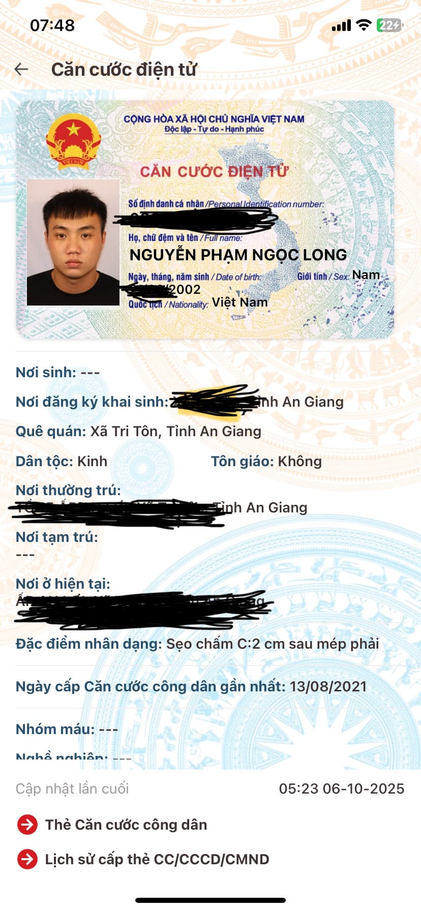 Tìm ví bị đánh rơi ở Cần Thơ