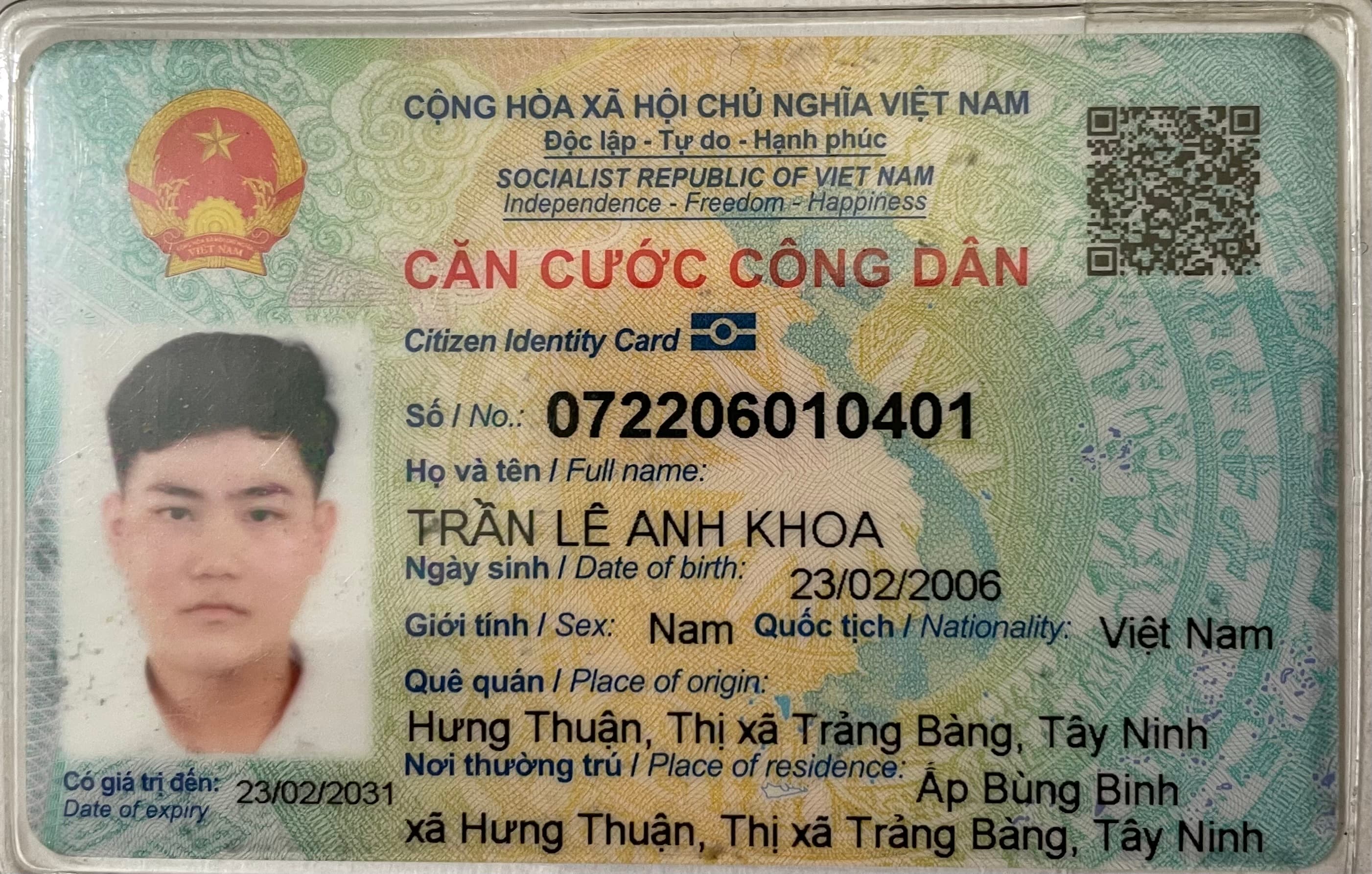 RƠI VÍ TRẦN LÊ ANH KHOA 2006 TP.HCM