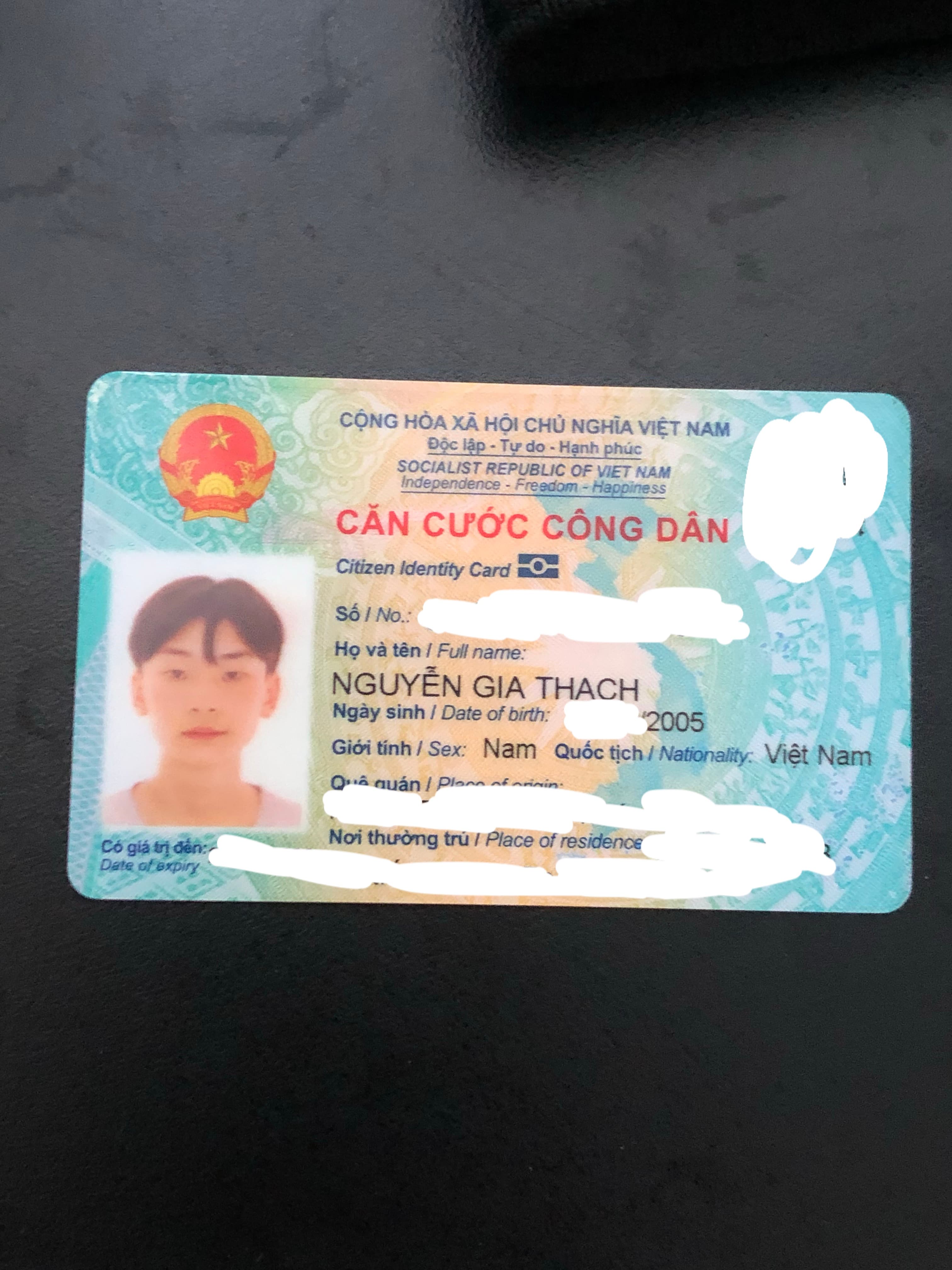 em có rớt cccd ở đoạn quang trung gò vấp ai nhặt được lh sđt 0836460467 ai nhận được e xin hậu tạ ạ
