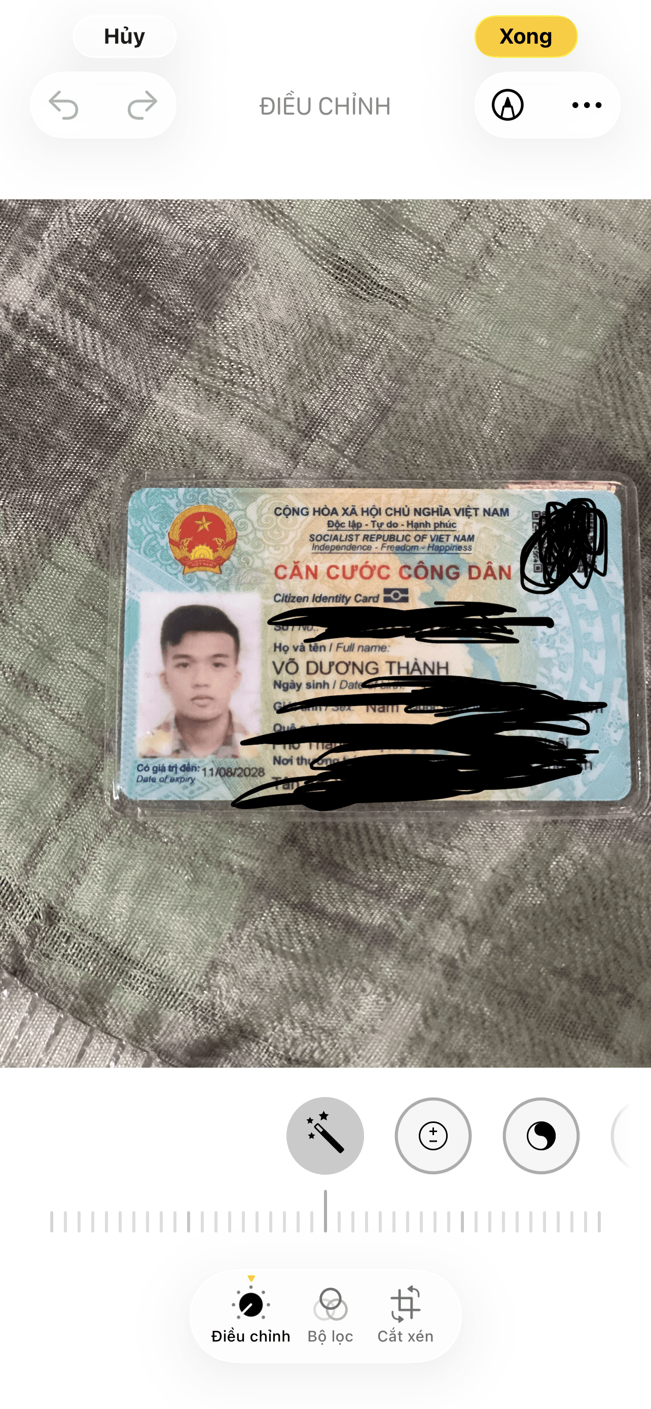 Rơi ví giấy tờ tuy thân võ dương Thành ở đồng nai ạ