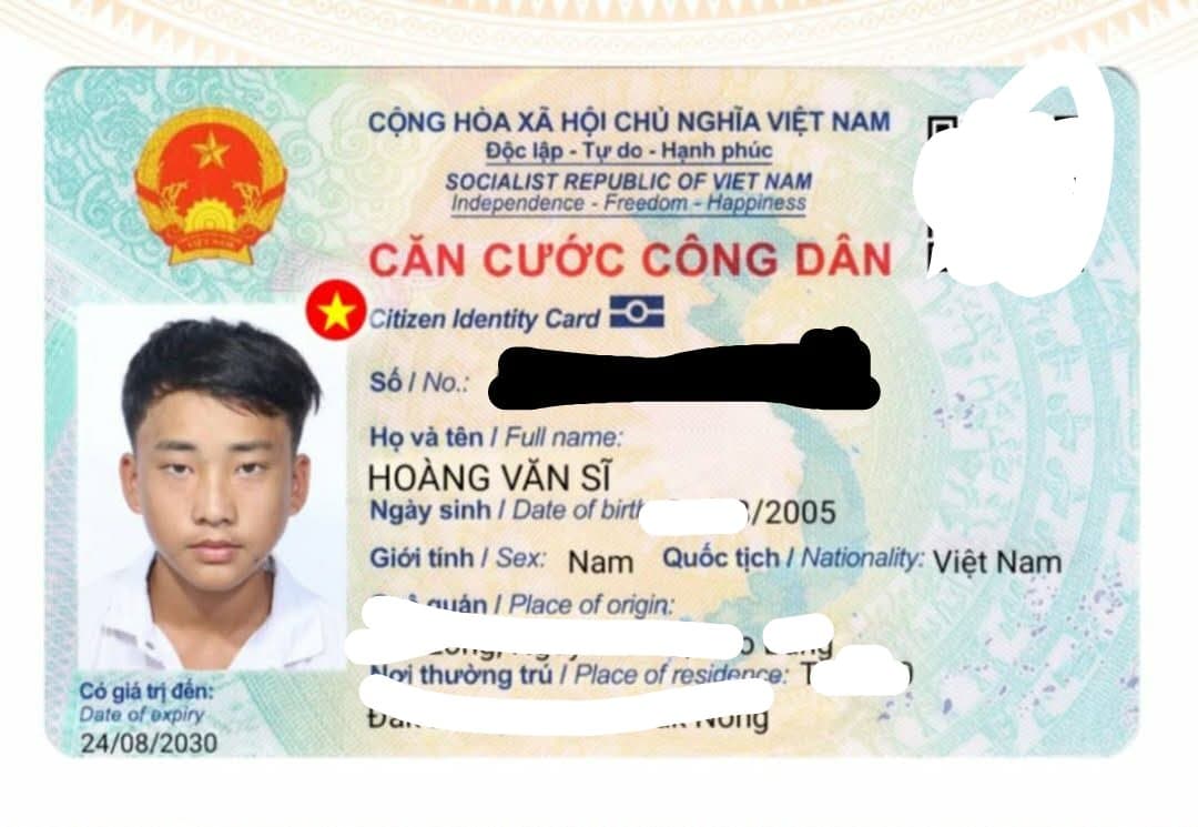Em bị mất ví, hoàng văn sỹ, mất ở khu vực Krông Nông. Ai có thấy thì cho em xin lại em xin hậu tạ ạ
