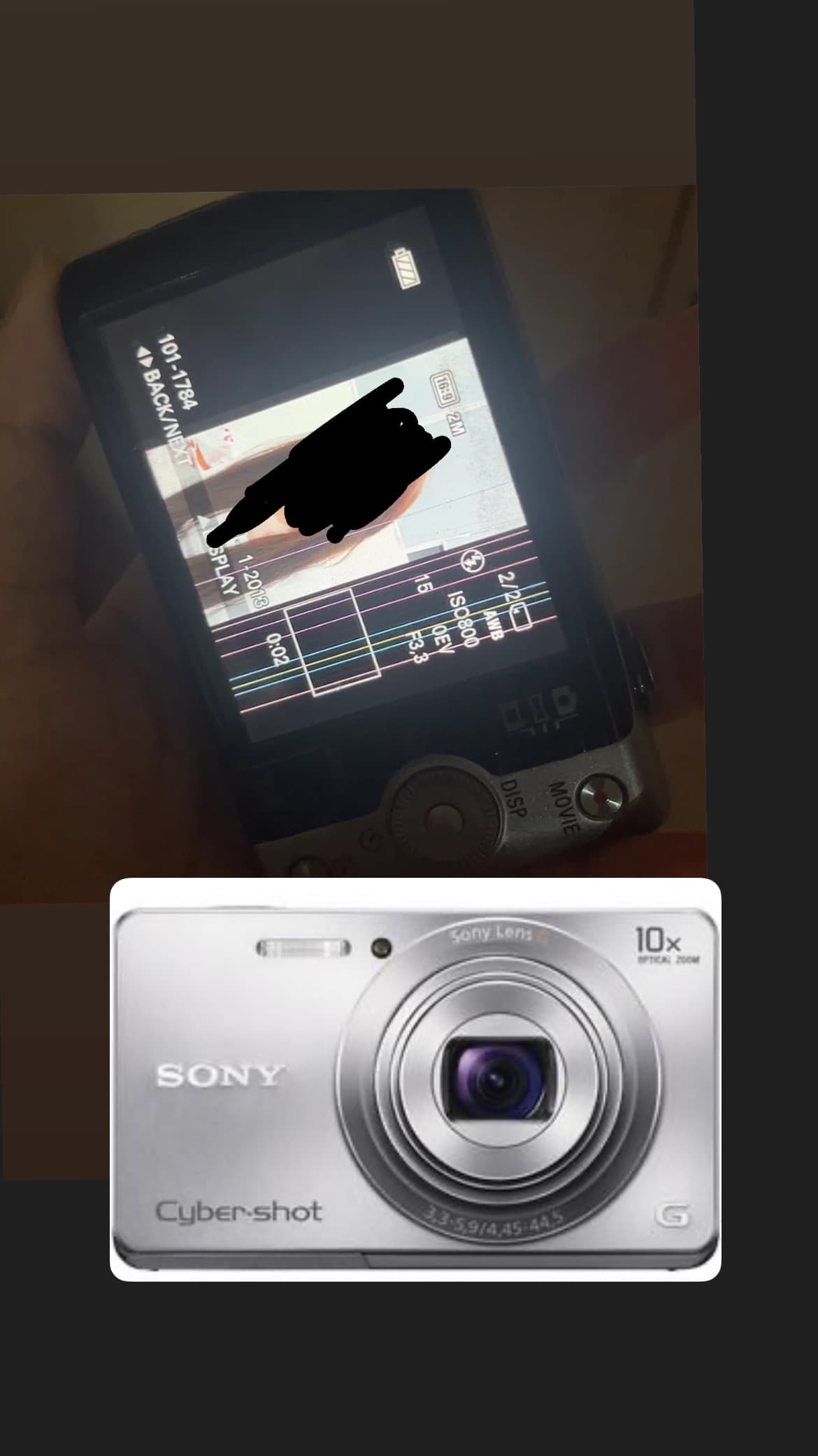  rơi 1 chiếc máy ảnh sony cybershot g10x màu bạc