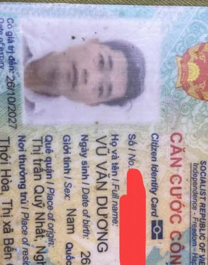 Rơi ví giấy tờ