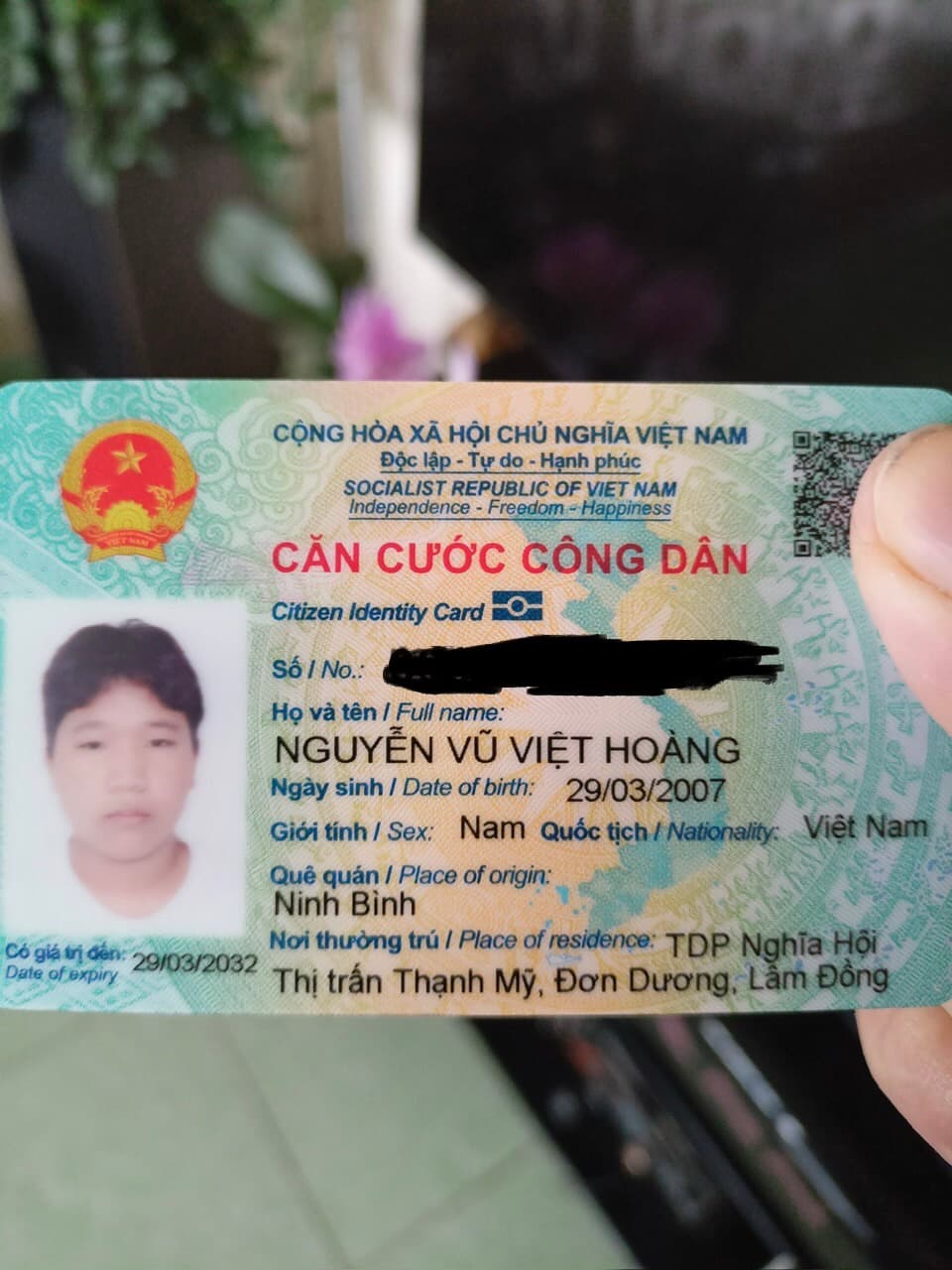 E muốn tìm lại ví cccd tên nguyễn vũ việt hoàng 
