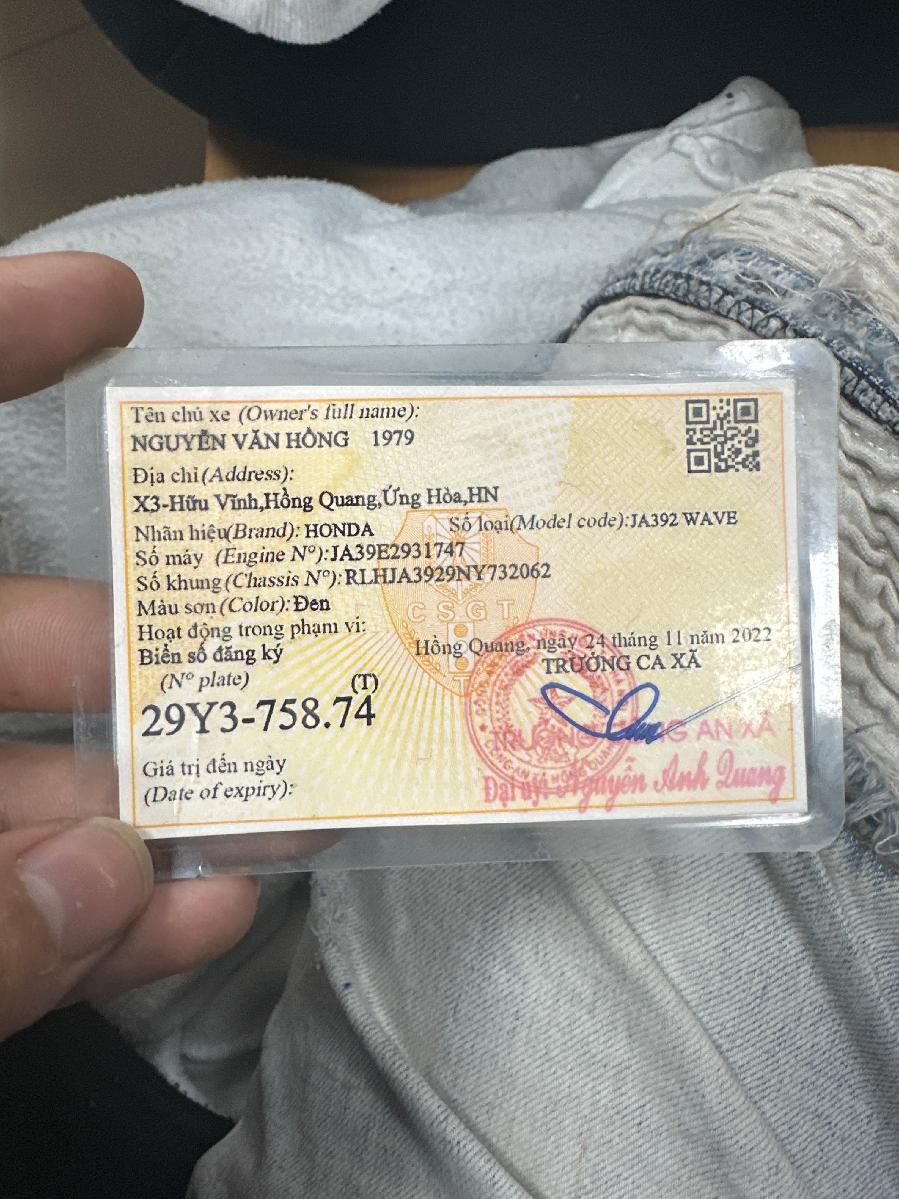 Mất xe máy ở 2 bà trưng hà nội