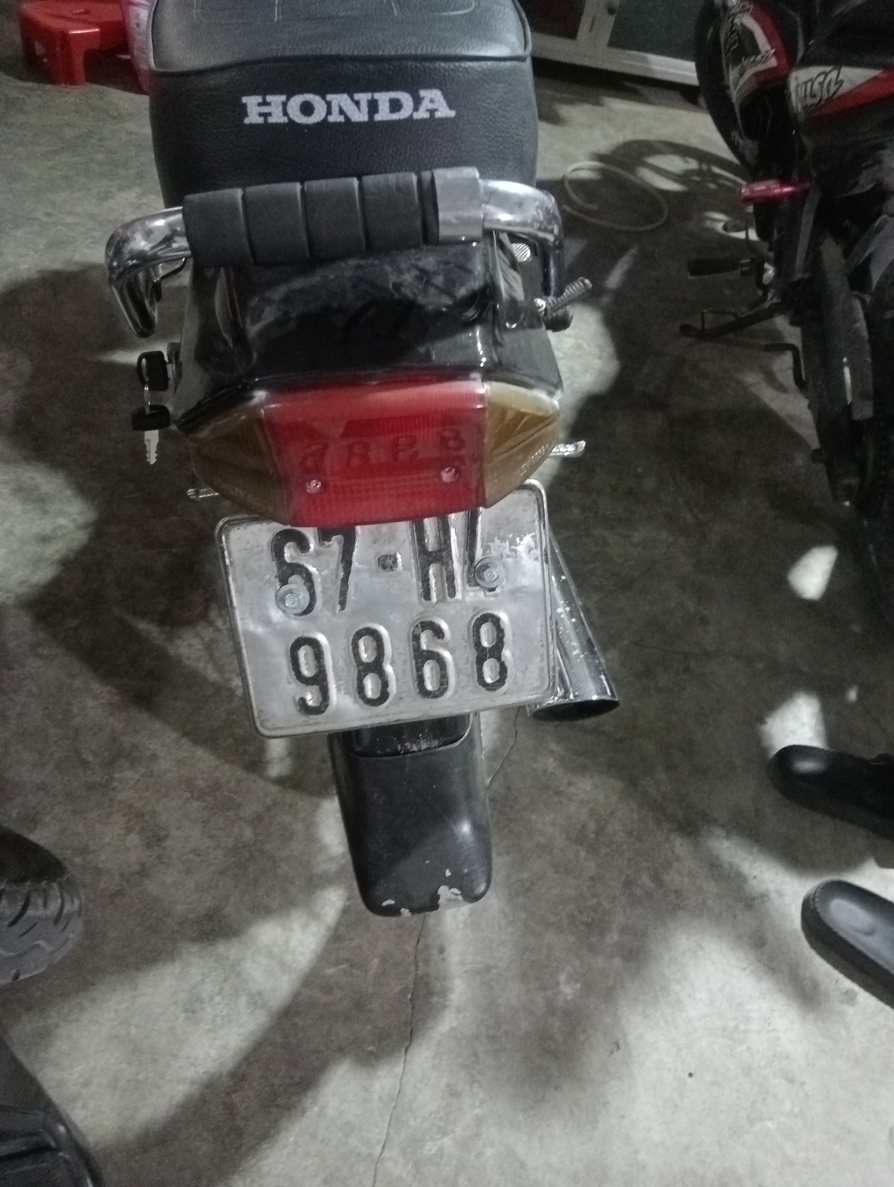 Mất giấy xe mang biển số 67H4 9868 đi từ tri tôn đến ba chúc 