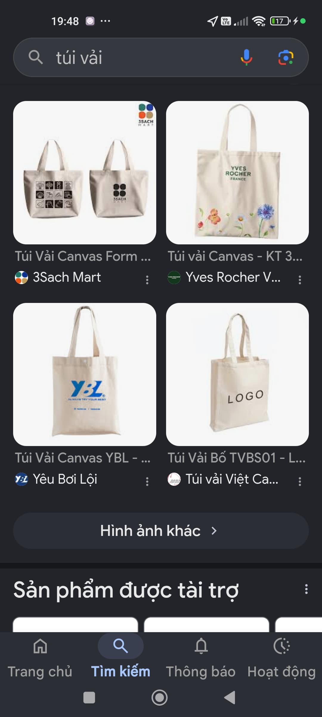 Tìm túi đồ thất lạc ở tphcm