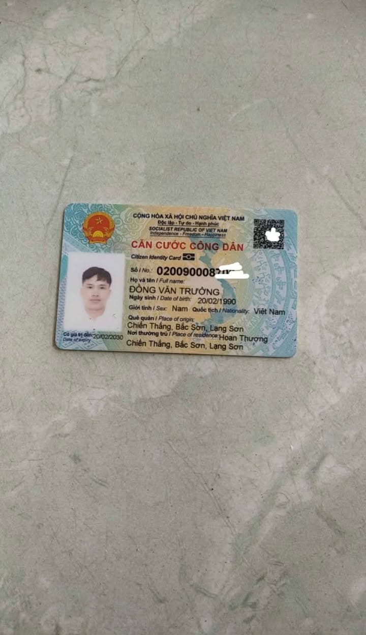 Mất ví giấy tờ