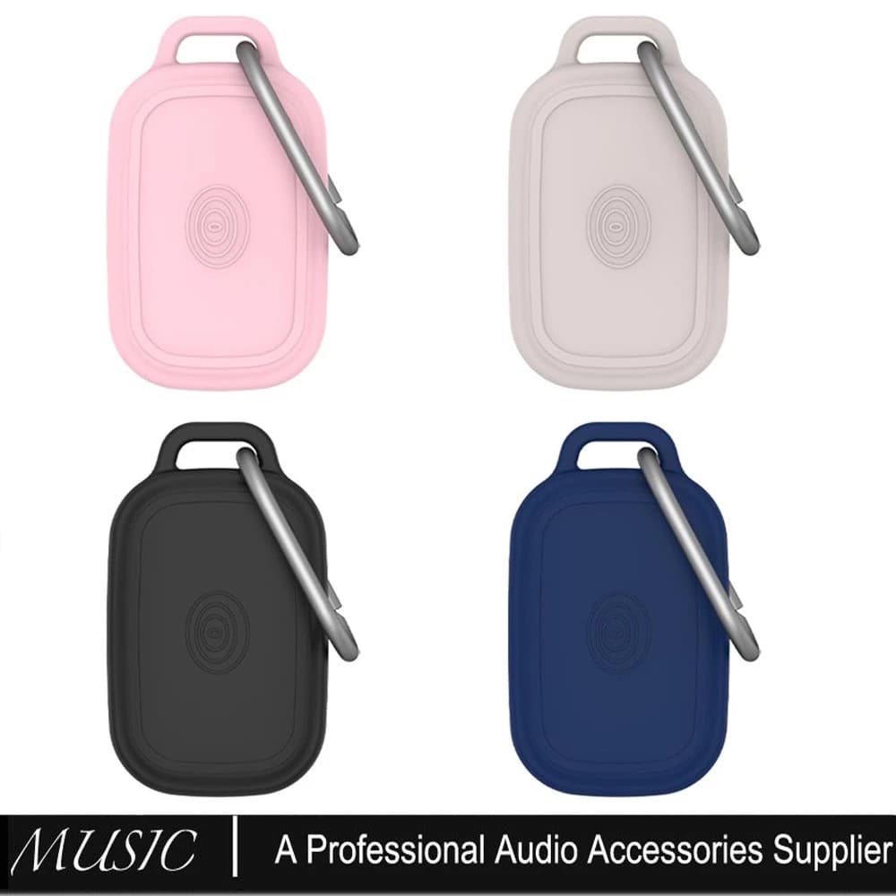 Ốp lưng cho Tile by Life360 Pro (2024) Tracker, Vỏ silicon mềm cho Tile Pro 2024 với phụ kiện móc khóa