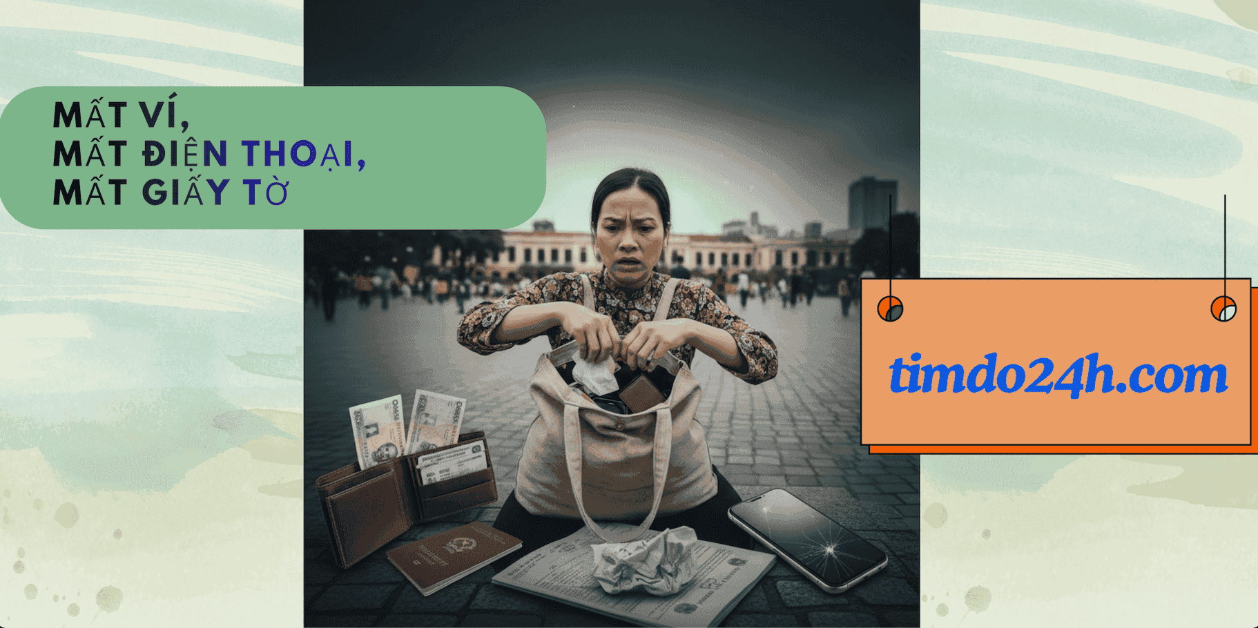 Mất Ví, Mất Điện Thoại, Mất Giấy Tờ – 30 Phút Đầu Tiên Nên Làm Gì? (Hướng Dẫn Cực Quan Trọng)