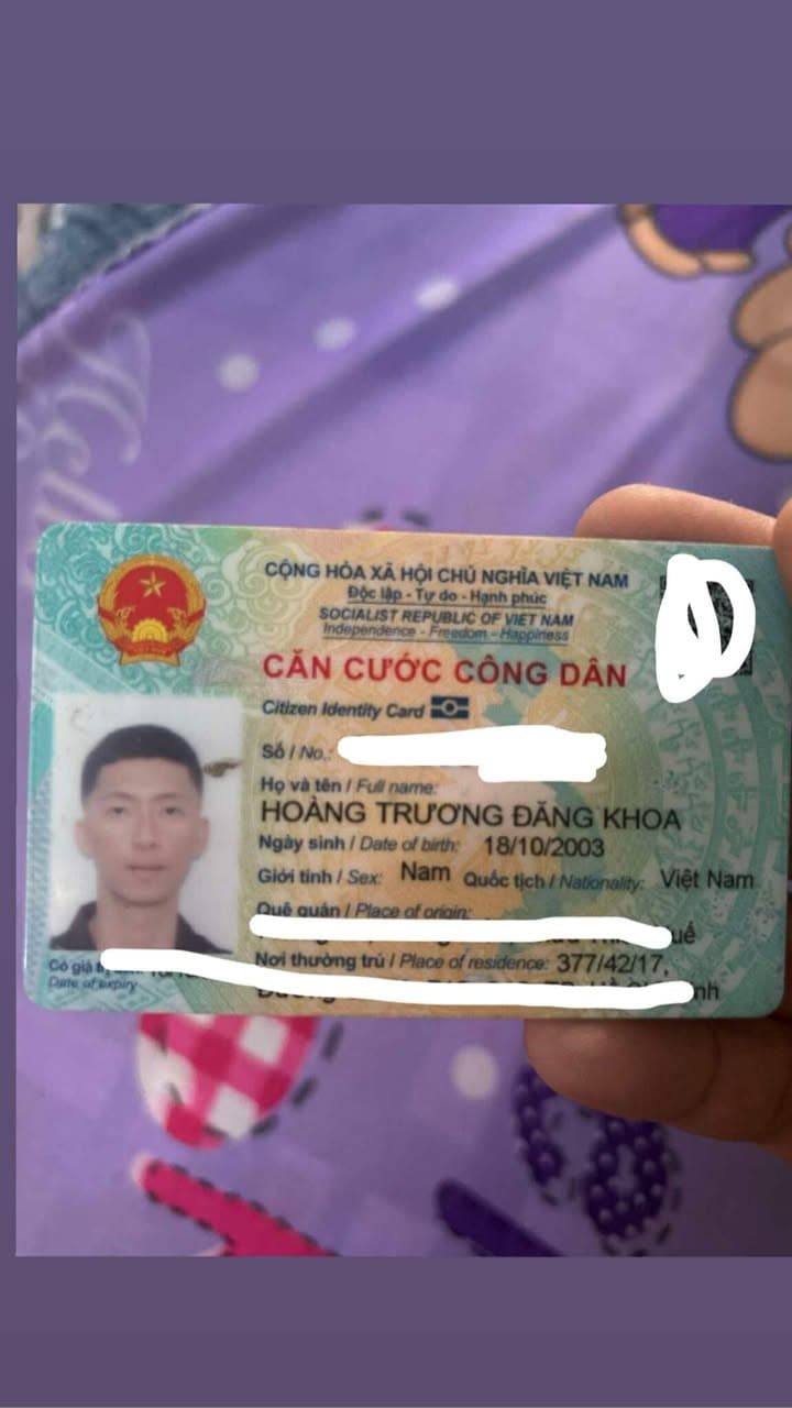 Tìm CCCD ở Gò Vấp