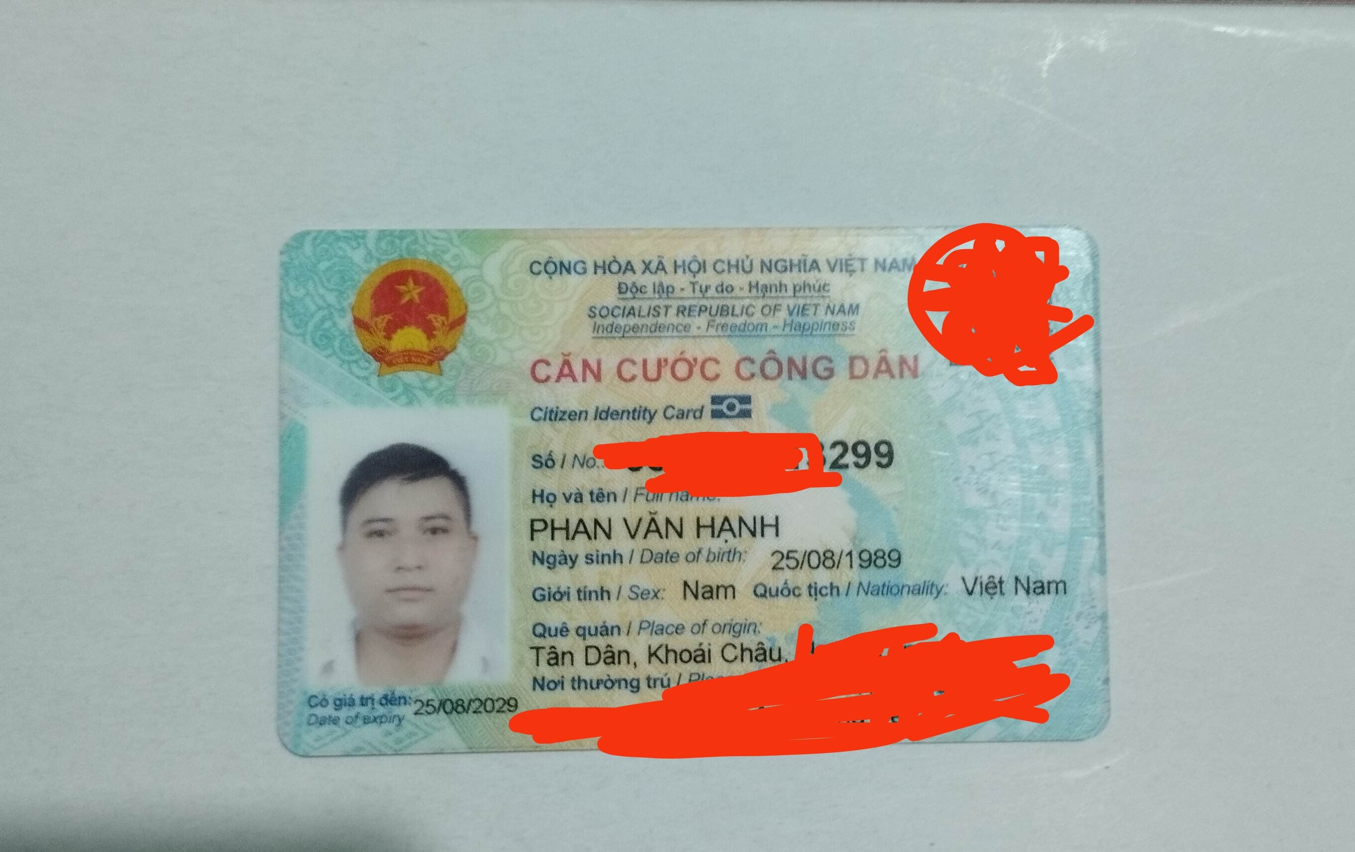 Tìm ví và giấy tờ tùy thân