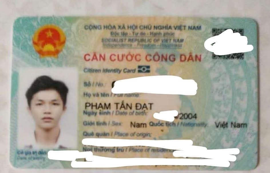 Tìm cả bóp bao gồm cccd