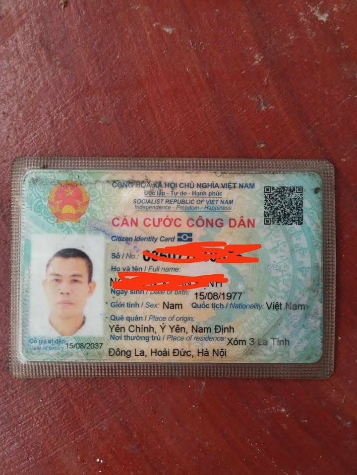 Rơi ví giấy tờ