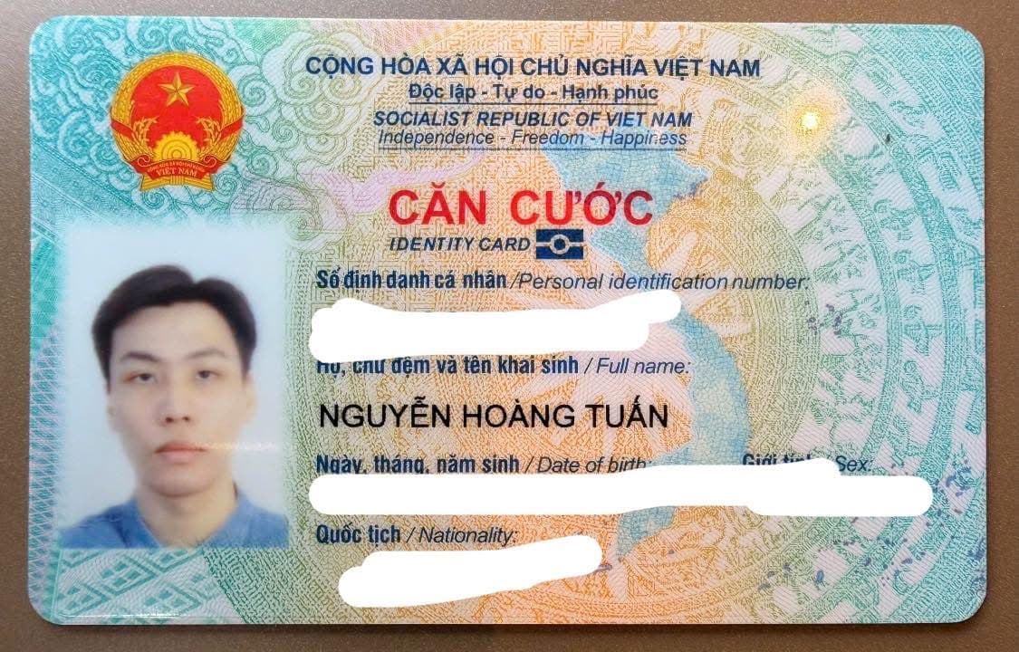 Rơi ví, giấy tờ tùy thân Nguyễn Hoàng Tuấn 2000, rơi ở Sài Gòn