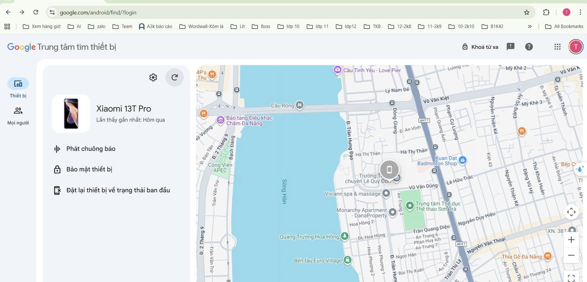 Tìm điện thoại