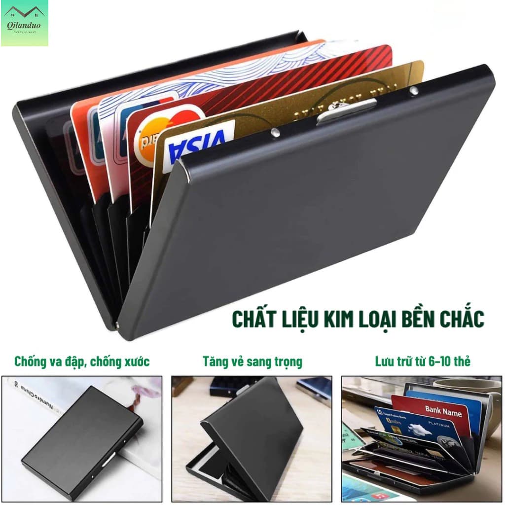 Ví đựng thẻ tín dụng chống trộm