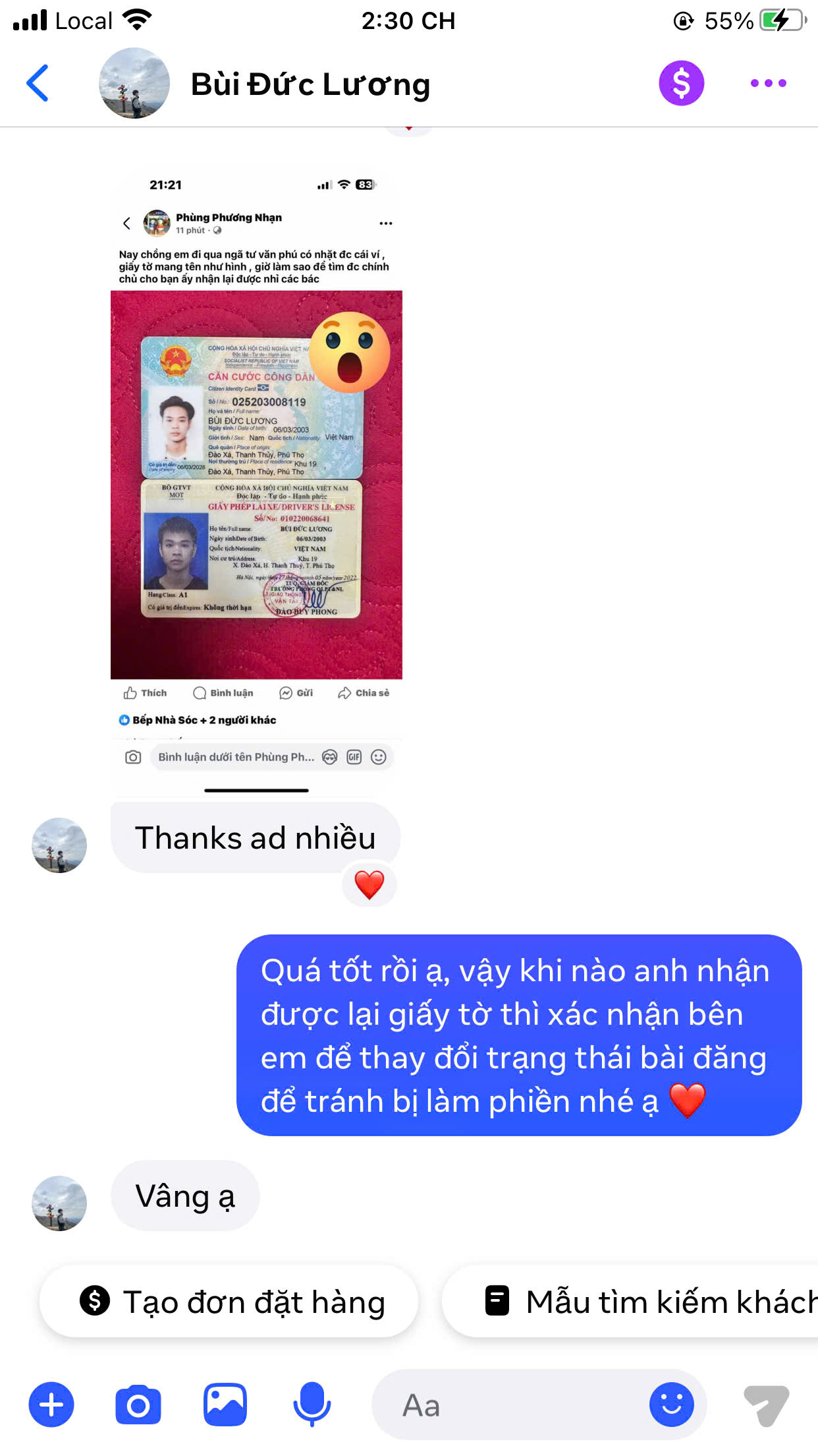 Đồ tìm thấy