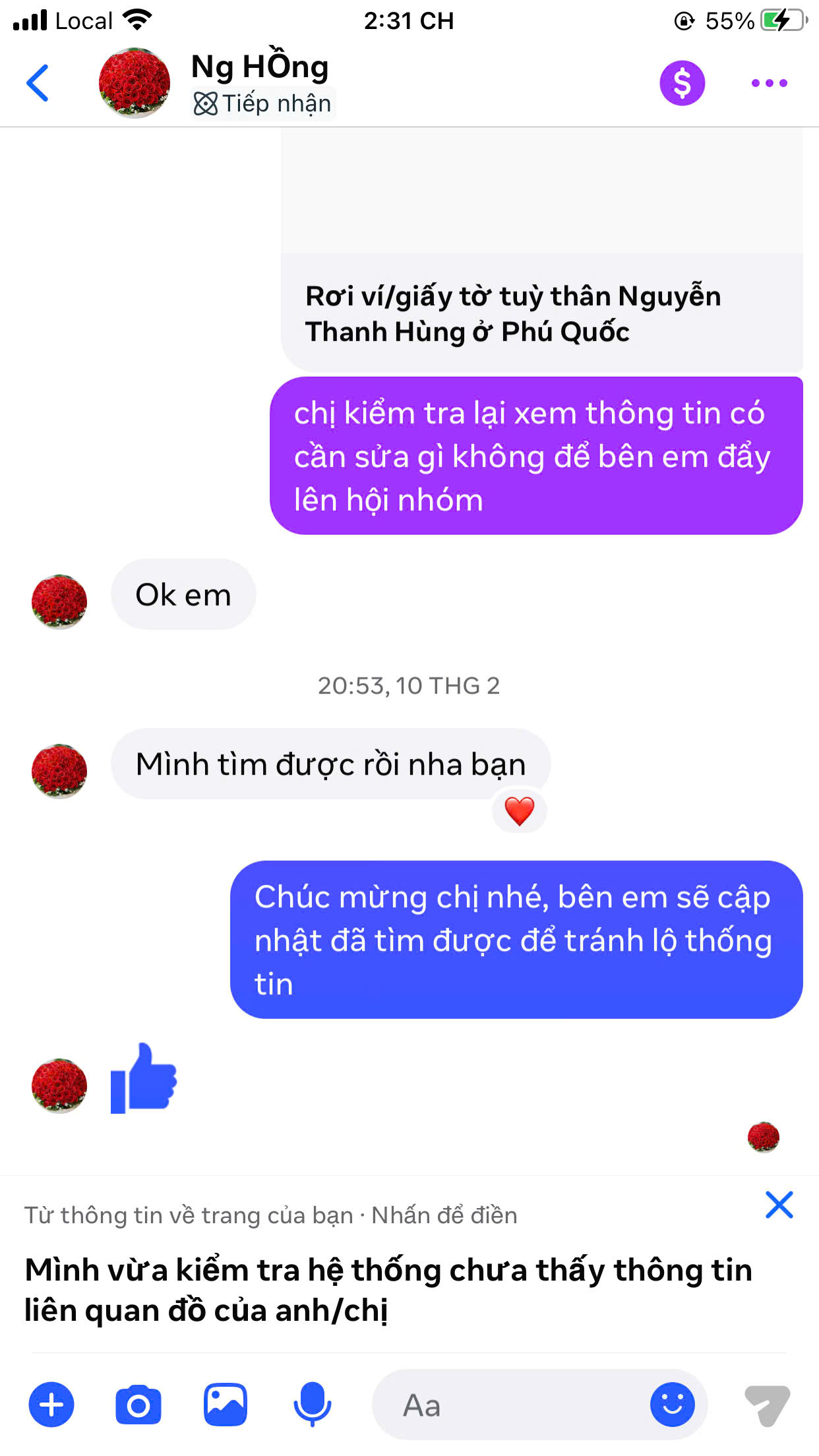 Đồ tìm thấy